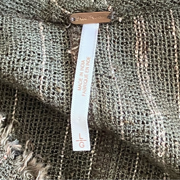 EUC Free People brown cowl neck cropped top - Picture 7 of 10